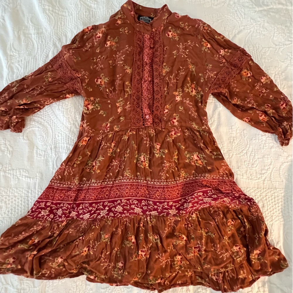 Floral Bohemian Women's Dress